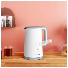 Cană electrică fierbător alb 1,5 l Sense KO693110 – Tefal