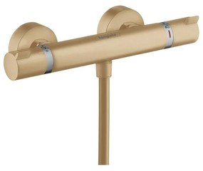 Baterie dus termostatata Hansgrohe Ecostat Comfort bronz periat