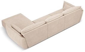 Colțar bej (pe partea dreaptă) Vanda – Mazzini Sofas