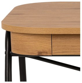 Birou cu blat cu aspect de lemn de stejar 60x120 cm Blueton – Actona