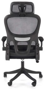 Scaun de birou Carlisle, negru