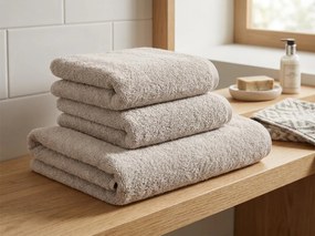 Prosop NORIELLE 70x140 cm bej, 100% bumbac
