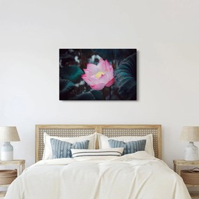 Tablou cu floare roz (90x60 cm)