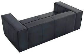 Canapea albastru-închis cu tapițerie din piele 212 cm Madame – Windsor &amp; Co Sofas
