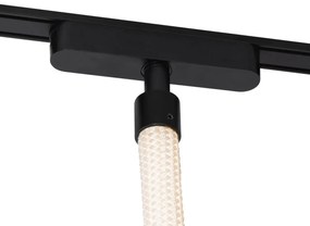 Pendantă modernă albă pentru sistem de șine monofazat 8W 3000K - Magnetic Tautau