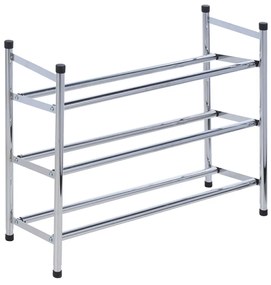 Pantofar extensibil din otel inoxidabil  3 nivele 615-115x23x50 cm