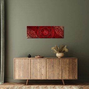 Tablou - Mandale aurii (cu ceas) (90x30 cm)
