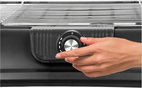 Gratar electric ZİLAN ZLN3772,2000 W, termostat reglabil