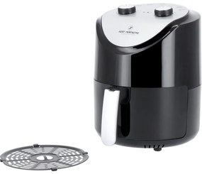 Friteuza cu aer cald Just Perfecto JL-14, 1200W, 3,5 litri, 80-200 C, Timer, Negru