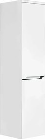 Dulap inalt suspendat usa dreapta Oristo Silver mdf alb 144x35 cm