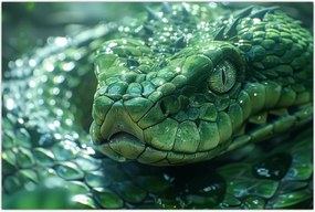 Tablou - Portret de șarpe (90x60 cm)