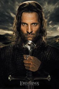 Poster Lord of the Rings - Aragon, (61 x 91.5 cm)