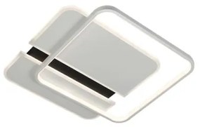 Plafonieră LED dimabilă LED/95W/230V 3000-6500K alb/negru + telecomandă