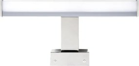 Aplica LED pentru oglindă de baie MIRORE, 5 W, 230 V, 30 cm, IP44, crom lucios
