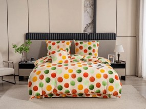 Lenjerie cocolino DOTELLA colorata Dimensiune lenjerie de pat: 70 x 90 cm | 140 x 200 cm