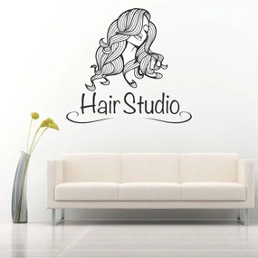 Sticker perete Hair Studio