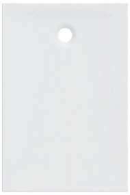 Cadita de dus dreptunghiulara Geberit Nemea acril alb mat 120x80 cm