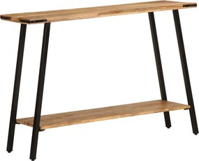 vidaXL Masă consolă, 110x30x75 cm, lemn masiv de mango