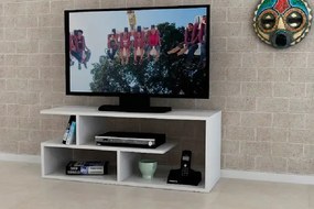 Comoda TV Parol Homs, 100 X 40 X 29 cm, alb