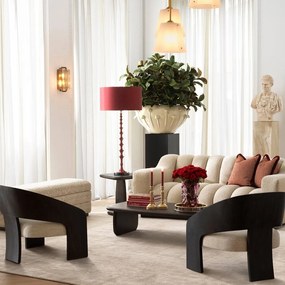 Aplica de perete LUX sticla, alama vintage Solara