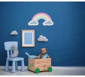 Decorațiune LED neon murală Globo 28056 RAINY LED/3W/USB curcubeu