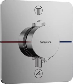 Baterie dus termostatata incastrata Hansgrohe ShowerSelect Comfort Q 2 functii