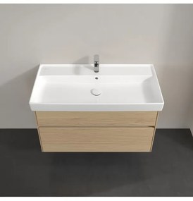 Dulap baza suspendat, Villeroy&amp;Boch Collaro, 95.4x54.6x44.4cm, iluminare ambientala, C011L0