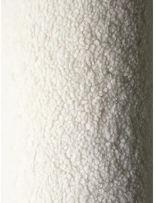 Pernă decorativă pentru copii crem cu tapițerie din țesătură bouclé Ball – Wigiwama