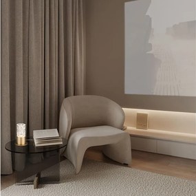 Veioza, Lampa de masa LED PHOS auriu