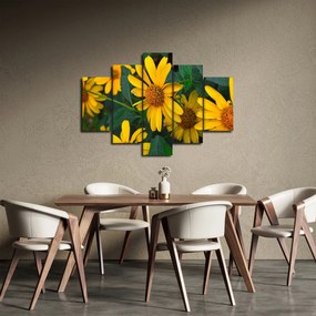Tablou cu flori galbene (150x105 cm)