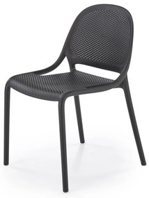 Scaun plastic K532 negru