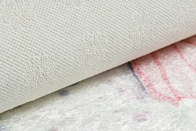 BAMBINO 1610 covor lavabil Fluturi pentru copii anti-alunecare - cremă