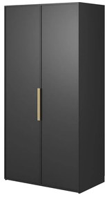 Dulap de haine Forry V  (negru). 1100078