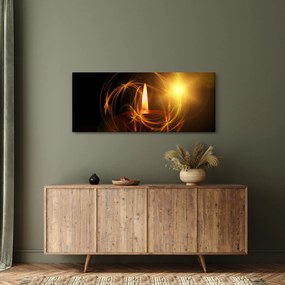 Tablou cu lumânare (120x50 cm)