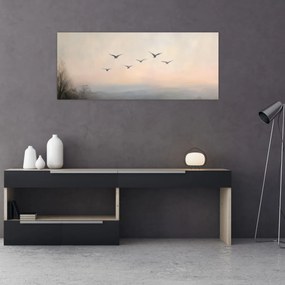 Tablou - Stol de păsări (120x50 cm)