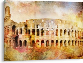 Tablou - Pictură digitală, Colosseum, Roma, Italia (70x50 cm)
