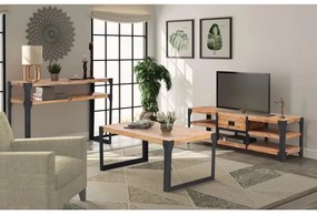 274708 vidaXL Set mobilier de sufragerie, 3 piese, lemn masiv de acacia