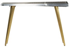 Birou de scris aviator vintage, stil aviatie, 120x60x76 cm