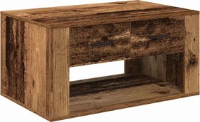 vidaXL Masă de cafea Lemn Vechi 80 x 50 x 40 cm Lemn compozit