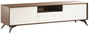 Comoda TV Zion, 166x43x46cm, Crem-Nuc