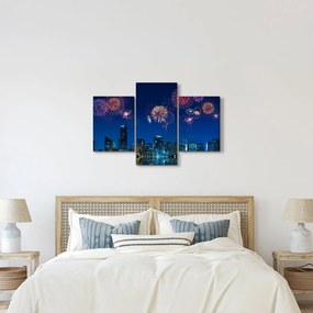Tablou - Artificii in Miami (90x60 cm)
