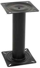 vidaXL Piedestal pentru scaun de barcă, negru, 33 cm, oțel
