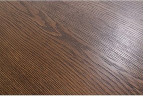 Masa rotunda Valhalla Wood 140cm, stejar inchis