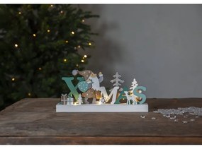 Decorațiune luminoasă albă de Crăciun Reinbek – Star Trading