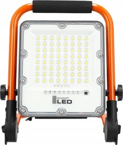 Proiector LED reîncărcabil cu stativ LED/30W/3,2V 4500K 5000 mAh IP65 portocaliu