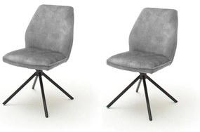 Scaun de dining NEXORO, 1 buc., gri