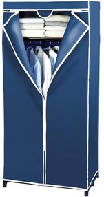 Șifonier din material textil Wenko, 160 x 50 x 75 cm, albastru