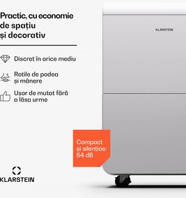 Klarstein DryFy Grand Smart 55, dezumidificator, WiFi, compresie, 55l/24h, 40-50 m²
