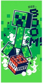 Minecraft prosop de baie, prosop de plajă Boom 70*140cm