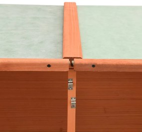Magazie gradina pentru unelte, 140x75x160 cm, lemn masiv brad